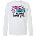 thumbnail image 3 of Inktastic Pink or Blue Mommy Loves You Long Sleeve T-Shirt, 3 of 5