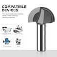 thumbnail image 2 of 1Pc 12Mm Shank Router Bit Woodworking Cutter Tenon Cutter for Woodworking Tools, 2 of 9