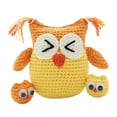 thumbnail image 3 of DIY Crochet Kit Hand Knitting Rabbit Plush Stuffed Animal Toy Classic for Birthday Gift Beginner Adults Yellow, 3 of 9