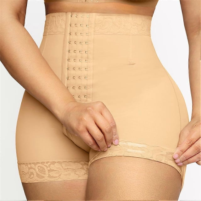 Fajas Colombianas BBL Stage 2 Shapewear Shorts High Compression Postpartum Girdle High Waist Control Panties Butt Lifter