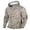 Khaki, variant on Hoodies for Men Hoodies Sweatshirts Fall Winter Solid Color Street Hooded Sweatshirt for Casual Everyday Wear M