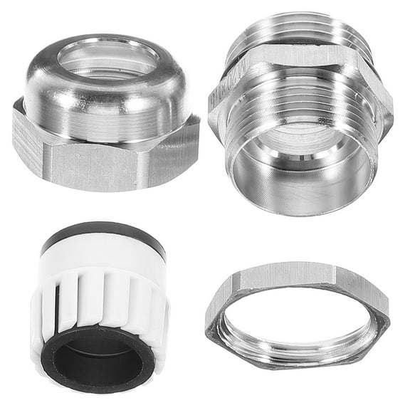 Strain Relief Cord Connector 304 Stainless Steel Wire Connector Cable Pass Through Joint