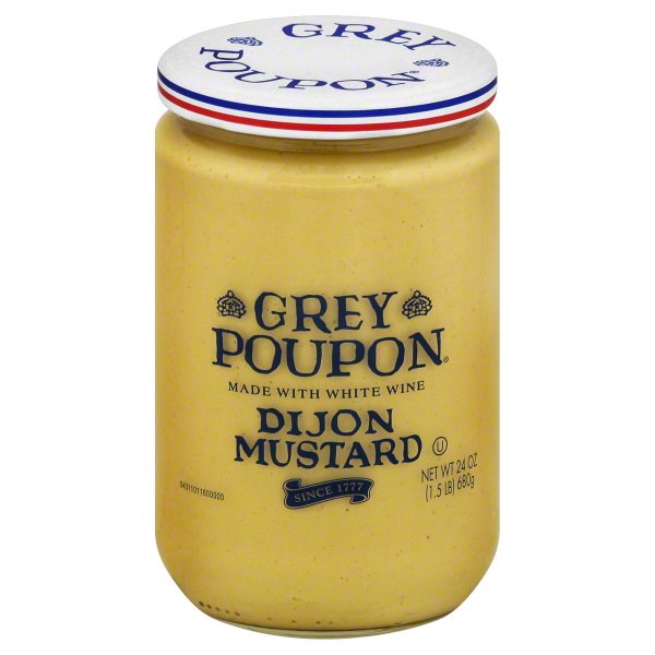 6 PACKS Grey Poupon Dijon Mustard, 24 Ounce 6 per Case Walmart