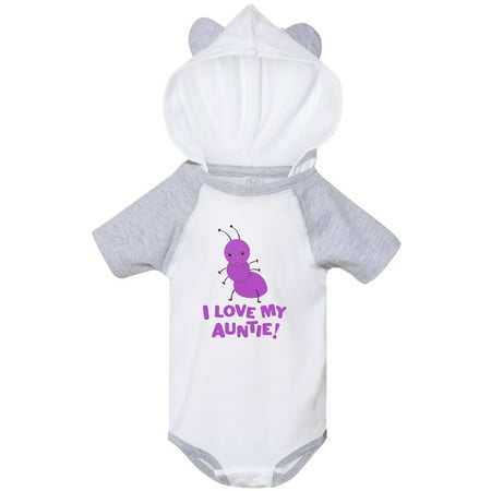 

Inktastic I Love my Auntie Gift Baby Boy or Baby Girl Bodysuit