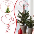 thumbnail image 2 of Event & Party Mini Tree Top Decoration for Valentine's Day Sparkling Heart Hat Home, 2 of 8