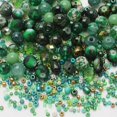 thumbnail image 4 of Nuevo Kit de cuentas redondas de 8MM + cuentas de semilla de cristal de 2/3/4mm, colores mezclados, conjunto de fabricación de joyas, accesorios de pulsera DIY, 4 of 5