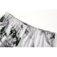 thumbnail image 5 of Beezizac Trendy Tie Dye Astronaut Doggy Pajamas for Girls 2-Piece Black Soft Tee & Shorts PJ Jammies Set Size 8, 5 of 7