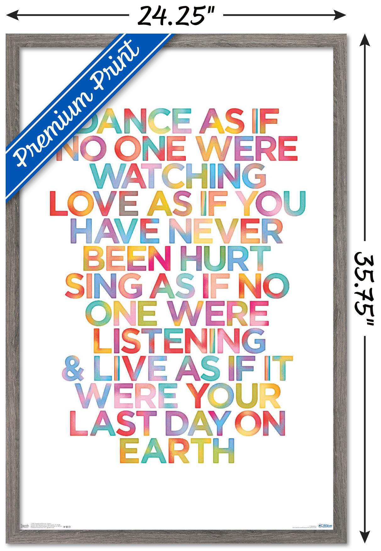 Young And Proven - Dance Wall Poster, 22.375" x 34", Framed