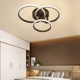 thumbnail image 6 of ADISUN Modern Led Ceiling Lights Circle Rings Flush Mount Ceiling Lamps Dimmable with Remote Control Chandelier Lighting Fixtures for Foyer Living Room Bedroom Dining Room Kitchen Office, 6 of 6