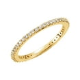 thumbnail image 4 of Bague d'Éternité en Diamants 1/3 Ct Offerte en Or 14 K, 4 of 4