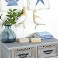 thumbnail image 3 of DecMode Resin Coastal Bird Sculpture, Brown 2 - Pieces, 3 of 11