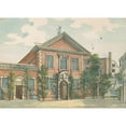 thumbnail image 2 of Samuel Ireland 14x11 Gold Ornate Wood Frame and Double Matted Museum Art Print Titled - Barber's Hall (Between 1794 and 1800), 2 of 4