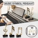 thumbnail image 2 of Yunuuuoa Resin Musical Note Ornaments, Golden Decorative Set for Home Party Wedding, Elegant Durable Wall Shelf Decor, Music Lover Gift, 2 of 2