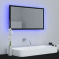 thumbnail image 6 of vidaXL LED Bathroom Mirror Chipboard Washroom Wall Home Furniture Multi Colors, 6 of 52