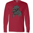 thumbnail image 3 of Inktastic Plague Doctor Spooky Gothic Graphic Long Sleeve T-Shirt, 3 of 5