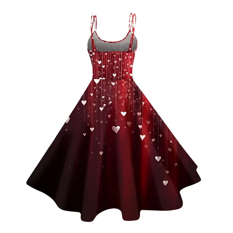 open lace back dress Red Black Polka Dot Swing Dress  ModCloth