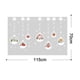thumbnail image 4 of Pegatinas de decoración de cristal de ventana de Navidad Feliz Navidad vestido extraíble DIY pegatinas de pared calcomanías para sala de estar dormitorio tienda ventana Xemadio 2034539-2, 4 of 8