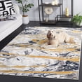 thumbnail image 3 of Safavieh Amelia Cordelia Abstract Area Rug, Ivory/Gold, 5'3" x 7'6", 3 of 11