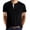 Black, variant on mens shirts,men's clothing Men's Casual Solid Color Base Layer Sport Shirt Short Sleeve Henley Neck Top Breathable Moisture Wicking for Athletic Wear and Daily Use,Army Green,L
