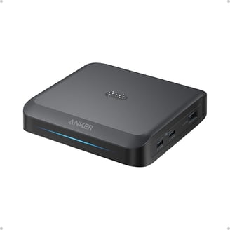 Anker Power Bank, 25,000mAh, Triple 100W USB-C Ports, Built-in