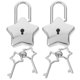 thumbnail image 5 of 2 candados con forma de estrella, candado decorativo para diario con llave para mujer., 5 of 5