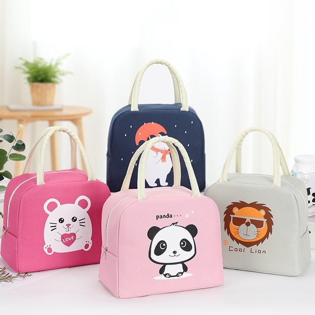 Xihbxyly Bolsa Térmica para Almuerzo, Diseño Portátil Térmico, Compacta Pero Espaciosa, Ideal para Guardar Comida y Bebida, Ideal para El Trabajo o Picnic, Poliéster Duradero, Tamaño 22 X 19 X 13 Cm.