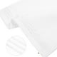 thumbnail image 4 of Funda de Almohada de Microfibra PiccoCasa Juego de 2 Suaves Transpirables con Cierre de Cremallera Blanco 51x91cm, 4 of 6