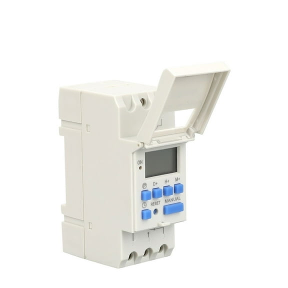 EJYWPSWD Digital Timer Switch Time Timer16 Times On/Off per Day or Per Week for Street Lamps Light Billboard Etc