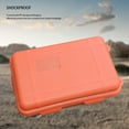 thumbnail image 4 of Baright Plastic Survival Case Waterproof Survival Sealed Box for Camping ((S)(Orange)), 4 of 6