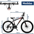 thumbnail image 4 of Bicicleta de Montaña Bluelander Rodada 29 Negro/Rojo, 4 of 4