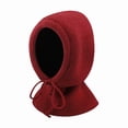thumbnail image 4 of EYNMVR Oversize Hooded Scarf Hat Knit Balaclava for Women Men Winter Neck Gaiters Beanie Skull Cap Drawstring Neck Warmer, 4 of 5