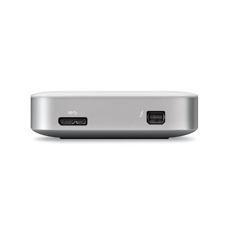 - Buffalo MiniStation Thunderbolt USB 3.0 1 TB Portable Hard Drive (HD-PA1.0TU3)