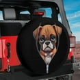 thumbnail image 3 of Lotusprinthandmade Boxer Cute Animals Collection Zipper Pattern Spare Tire Cover Without Backup Camera Hole 6 Sizes, 3 of 8