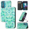 thumbnail image 1 of Compatible With Motorola Moto Edge 30 Case Colorful Wallet Card Slot Pu Leather Kickstand Magnetic Rfid Blocking Cover, 1 of 3