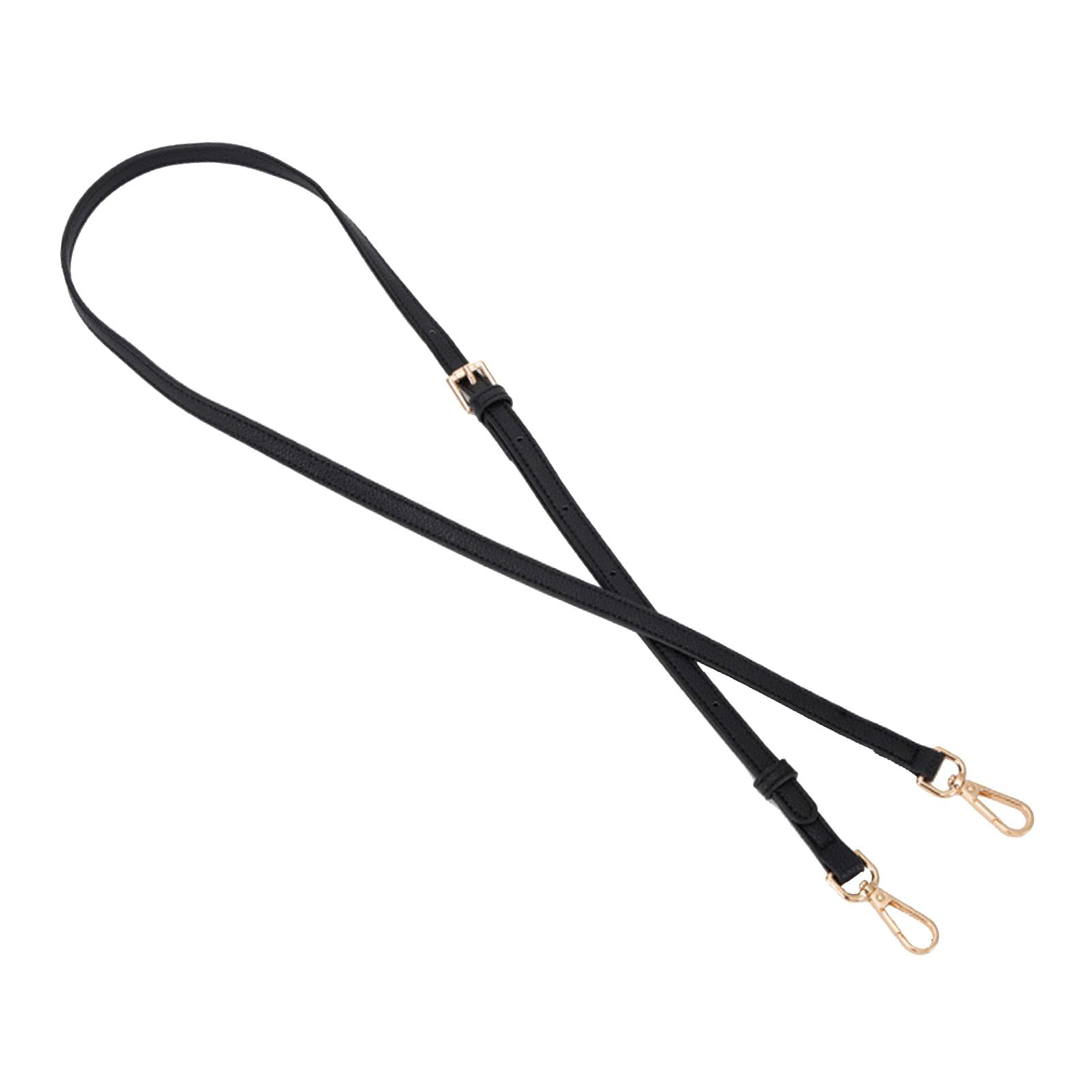 Bag Strap Leather Shoulder Strap Adjustable for Briefcase Shoulder Handbags Black Walmart
