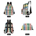 thumbnail image 2 of ALAZA Checkered Plaid Pattern Womens Travel Laptop Backpack Large Daypack Ladies Shoulder Bags S, 2 of 7