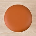 thumbnail image 5 of 2Pcs Bar Stool Cover Waterproof Round Seat Cushion Cover Stretch Barstool Slipcovers PU Leather Bar Chair Covers with Non Slip Bottom for Bar, Kitchen, Dining Room, 5 of 5