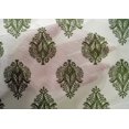 thumbnail image 5 of oneOone Cotton Silk Green Fabric Block Sewing Craft Projects Fabric Prints By Yard 42 Inch Wide-I4, 5 of 5