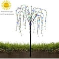 thumbnail image 4 of Led Solar Willow Tree 4.6 ft Waterproof Garden Decoration Multicolor, 4 of 14