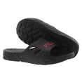 thumbnail image 4 of Fila Tydall Slide PS Boys Shoes Size 2, Color: Black/Red, 4 of 5