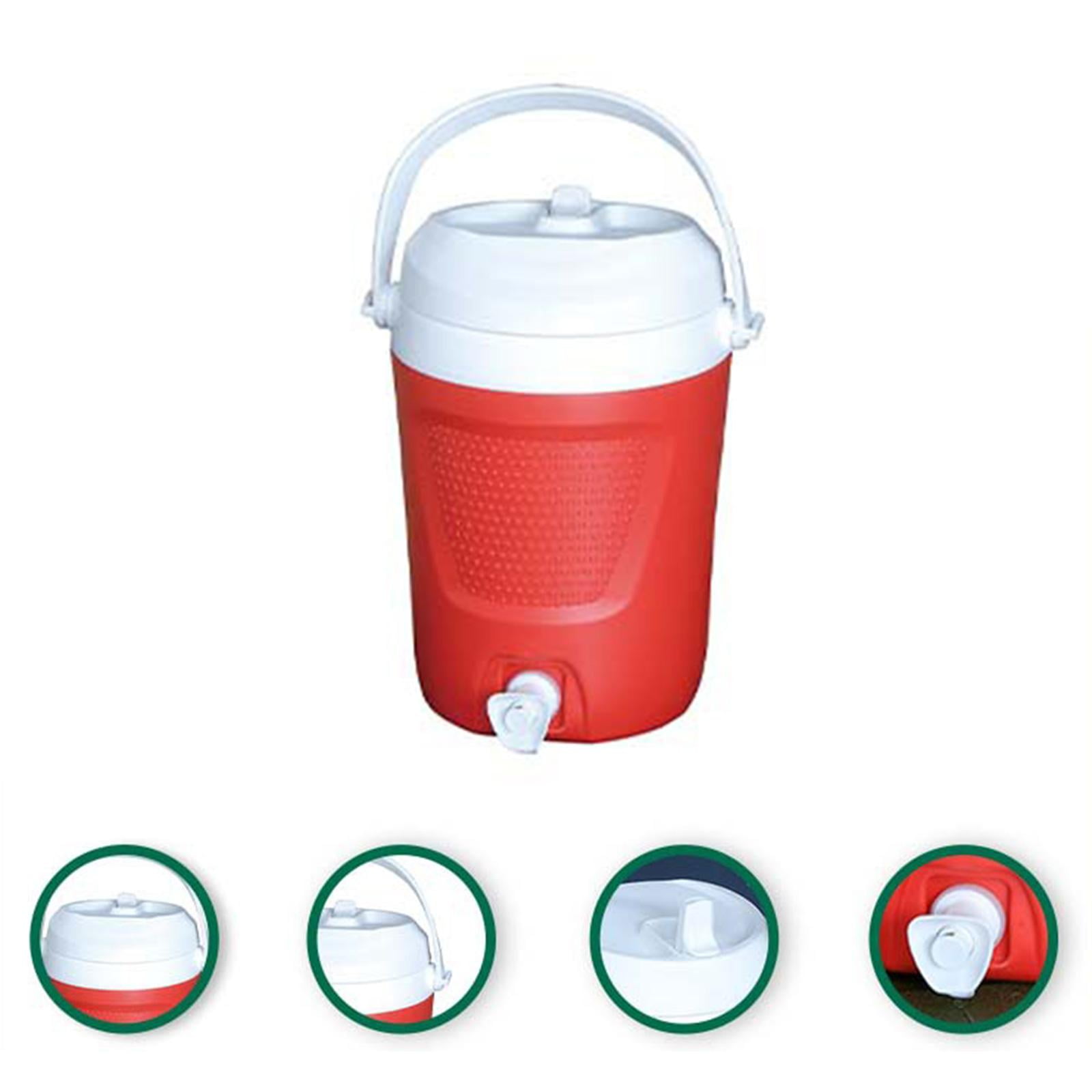Colaxi Insulated Refrigerator, Food Delivery Hard Refrigerator, 4L Refrigerator, Household Cold/Heat Preservation Refrigerator, Refrigerator red