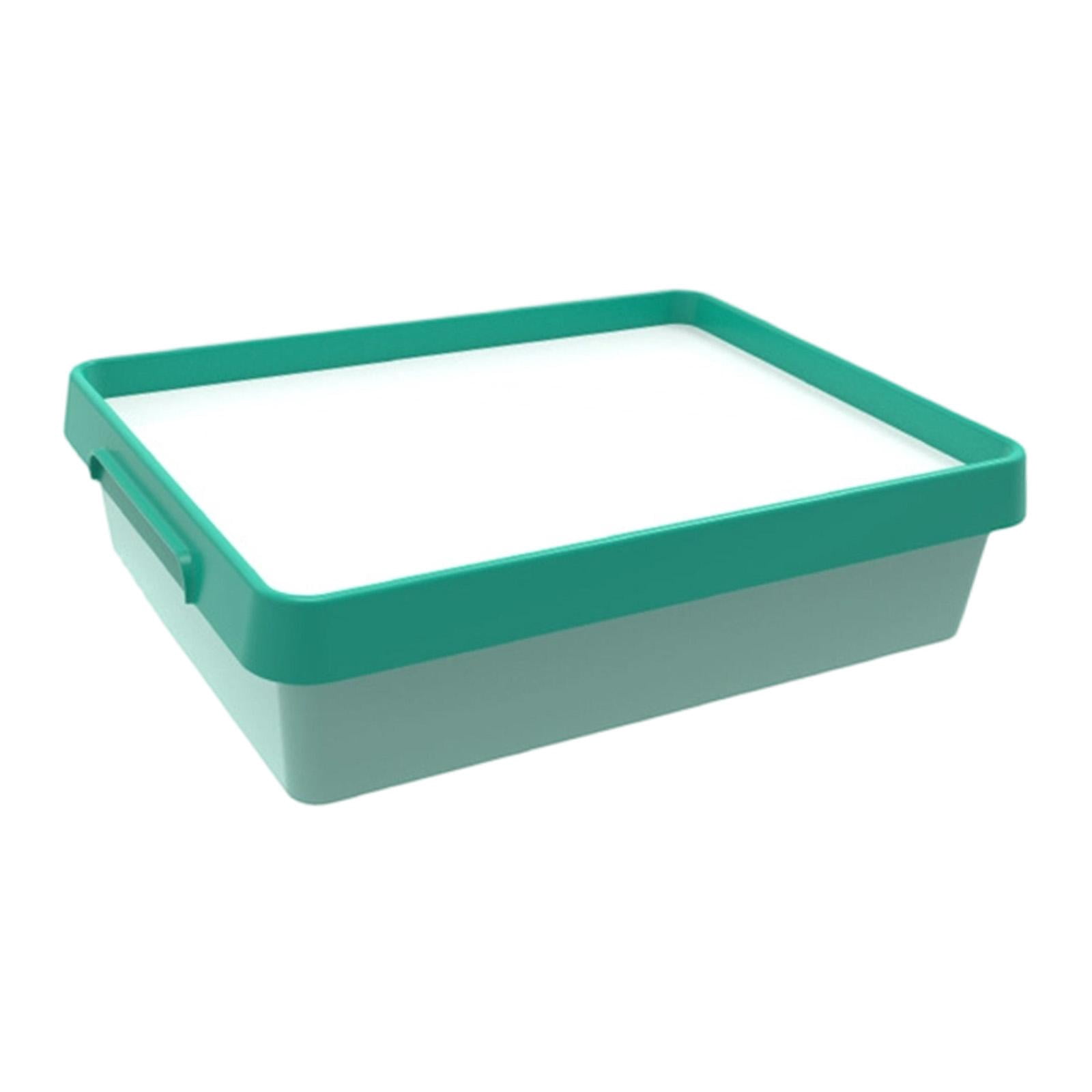 LeeQinersw Sand Painting Light Box Boys Girls Color Shape Cognition Sensory Light Table Green