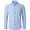 D2-Blue, variant on DEMOTIME Men's Formal Blouses Long Sleeve Wrinkle Free Stretch Business Button-Up Shirt L Blue