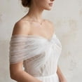 thumbnail image 7 of Hzzsbu Bridal Detachable Sleeves for Wedding Portable Shoulder Straps off Shoulder Sleeves Wedding Dress Accessories for Women, 7 of 7