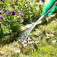 Hortem Garden Leaf Rake Set, Adjustable Thatch Rake and Hand Shrub Rake