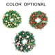 thumbnail image 4 of Coronas navideñas para puerta de entrada Corona navideña artificial de 11,8 pulgadas, 4 of 8