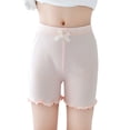 thumbnail image 5 of 4 Pack Girls Shorts Toddler Little Girls Big Girls Dance Bike Play Shorts Under Dress Skirt School Uniform Underpants Gym Sports for 3-12Years, 5 of 9