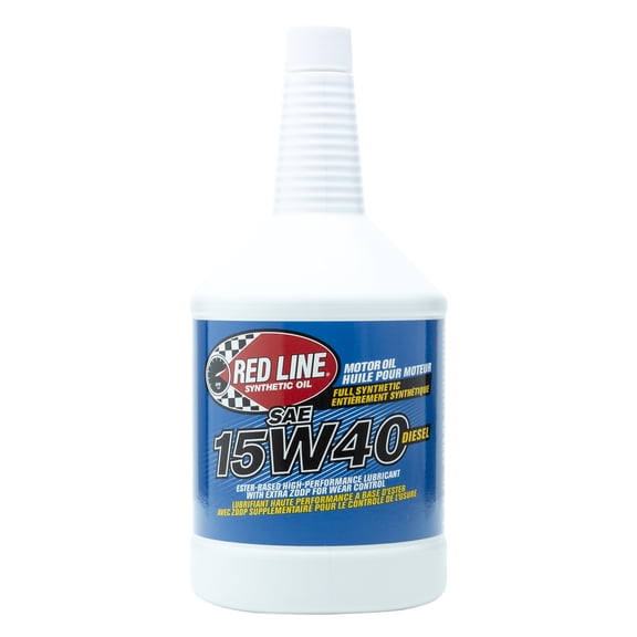 Red Line 21404 15W40 Synthetic Diesel Motor Oil - 1 Quart