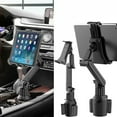 thumbnail image 2 of New Car NEW Tablet Cup Holder Mount 360 Adjustable SmartphoneHolderCar 270 Tilt Bar Triangular Base Ram Mount Tablet Holder, 2 of 5