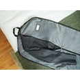 thumbnail image 6 of Covermates Keepsakes Deluxe Garment Bag Set - Premium Polyester - Full Length Zipper - ID Window - Carrying Handles - Stowaway Pouch - Closet Storage, Grey, 6 of 8